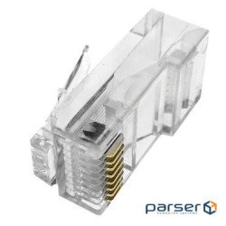 Конектор (100 шт/уп) .) Merlion RJ-45 8P8C UTP Cat-5
