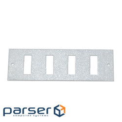 Front panel 4SC Duplex для UA-FOBC-B, серая (UA-FO4SCDG)