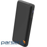 Повербанк PLATINET Powerbank QC 3.0, PD 65W 20000mAh Black (PMPB20DL202B)