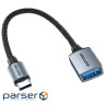Адаптер OTG VENTION USB-CM to USB 3.0 AF 0.15м Gray (CCXHB)