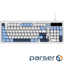 Дротова клавіатура Ajazz AF98 Glacier Blue (AF98-GB)