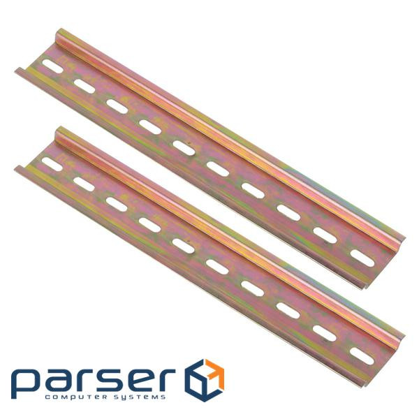 DIN-рейка C45, U-подібна перфорована, товщина 1,0 мм, довжина 100см, 0,312кг (YT-DIN-C45-10-1000) (YT-DIN-C45-10-1000)