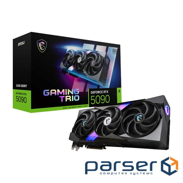 Відеокарта MSI GeForce RTX 5090 32G Gaming Trio OC (RTX5090 32G GAM TRIO OC)