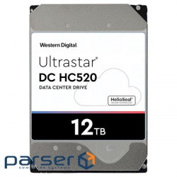Жорсткий диск 12TB WD Ultrastar DC HC520 SAS (HUH721212AL420y / 0F29562)