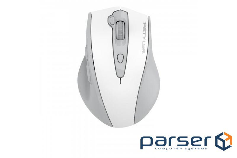 Миша бездротова безшумна A4Tech Fstyler FG55S Plus (White), USB, колір білий