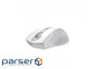 Миша бездротова безшумна A4Tech Fstyler FG55S Plus (White), USB, колір білий