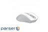 Миша бездротова безшумна A4Tech Fstyler FG55S Plus (White), USB, колір білий
