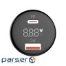 Зарядка в прикурювач LogicPower 100W Type-C+USB (QC4/PD3.0/PPS) WCH01 (30323)