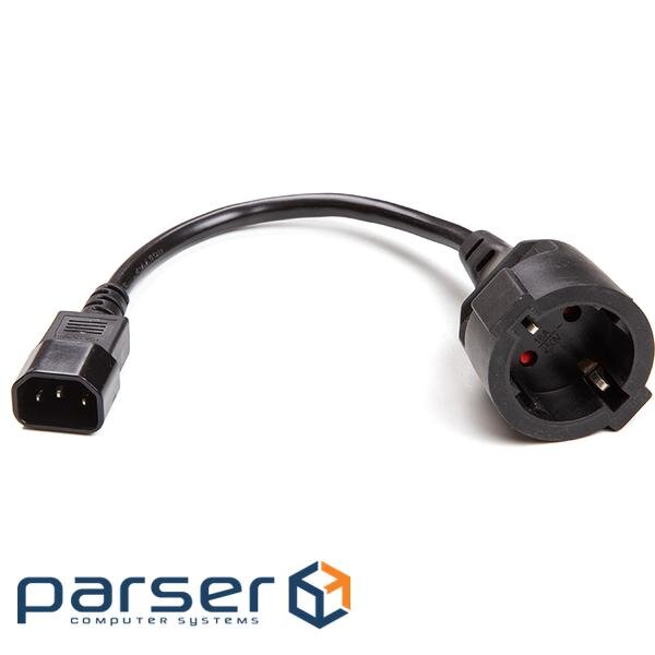 Адаптер POWERPLANT C14-CEE7 15см (EX610457)