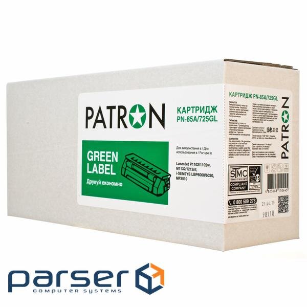 Картридж Patron HP LJ CF283A GREEN Label (PN-83AGL)