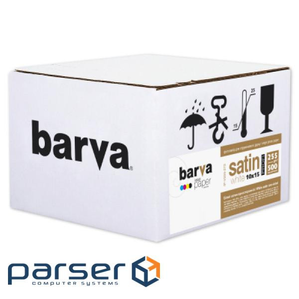 Фотопапір Barva, шовковисто-глянцевий A6 (10x15), 270 г/м2, 500 л, серія "Ever (IP-BAR-FE270-396)