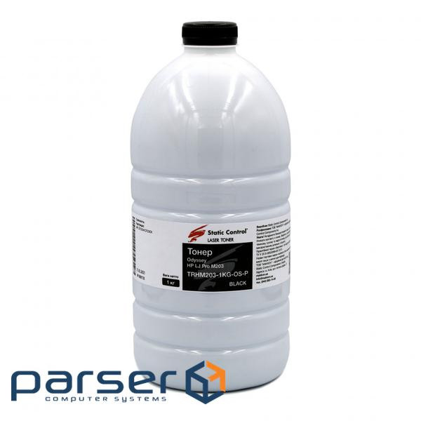 Тонер HP LJ Pro M203 1кг фасування Static Control (TRHM203-1KG-OS-P)