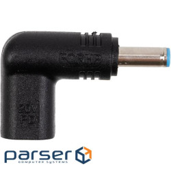 Адаптер PowerPlant USB Type-C на DC 4.5x3.0 мм (для HP) (CC360581)