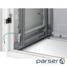 19 "Підлоговий шафа 15U, (770x600x800мм) (RZA-15-A68-CAX-A1)