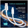 Дата кабель USB 2.0 AM to Lightning 2.0m 3A zinc alloy braided white ColorWay (CW-CBUL099-WT)