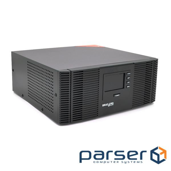 Гібридний інвертор BRAZZERS BRZ-SOLAR-600, 600VA/500W, 12V, струм заряду 10 / 20A, inverter100-290V,