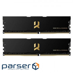 Memory module GOODRAM IRDM Pro Pitch Black DDR4 4000MHz 16GB (IRP-4000D4V64L18S/16GDC)