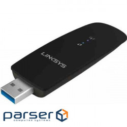Бездротовій адаптер  USB Wireless-AC Selectable Dual-Band (2.4 or 5 GHz) AC1200, USB 3. (WUSB6300-EK)
