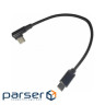 Дата кабель USB-C to USB-C 0,2m angle Cablexpert (CC-USB2-CMCML-0.2M)