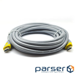 Кабель MERLION HDMI 20м Gray (YT-HDMI(M) (M)HSV2.0-20M) (YT-HDMI(M)/(M)HSV2.0-20m)