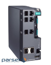 Керований комутатор Gigabit Ethernet, 4 порти 10/100BaseT(X), 2 порти 10/10 (EDS-4008-2GT-2GS-HV)