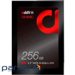 SSD ADDLINK S20 256GB 2.5" SATA (AD256GBS20S3S)