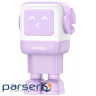 Зарядний пристрій Ugreen CD361 Robot tech Fast Charger 3xUSB 2xUSB-C + USB-A PD65W GaN Purple (35291)