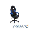 Крісло ігрове GT Racer X-2324 Black/Blue (X-2324 Fabric Black/Blue)