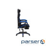 Крісло ігрове GT Racer X-2324 Black/Blue (X-2324 Fabric Black/Blue)