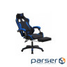Крісло ігрове GT Racer X-2324 Black/Blue (X-2324 Fabric Black/Blue)