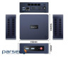 Неттоп Beelink MINI S, Black, Celeron N5095 (4x2.0-2.9 GHz), 8Gb DDR4 2933 MHz (BLMSN50908128BK_W6)