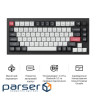 Клавіатура бездротова Keychron Q1 HE Magnetic Switch Black RGB (Q1H-M1-UA)