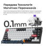 Клавіатура бездротова Keychron Q1 HE Magnetic Switch Black RGB (Q1H-M1-UA)