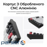 Клавіатура бездротова Keychron Q1 HE Magnetic Switch Black RGB (Q1H-M1-UA)