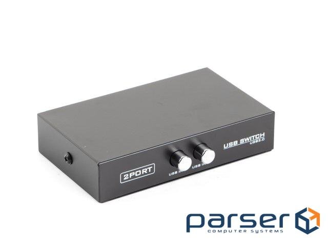 Концентратор Gembird 2-port manual USB switch (DSU-21)