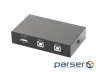 Концентратор Gembird 2-port manual USB switch (DSU-21)