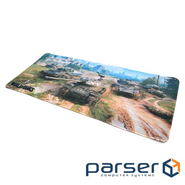Коврик 300*700 тканинний World of Tanks-15, товщина 2 мм , OEM (WTPCT15)