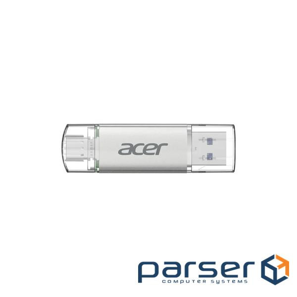USB 64G ACER usb3.2+TypeC UT300 <BL.9BWWA.589>