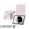 Чохол до планшета BeCover Ultra Slim Origami Transparent Apple iPad Pro 11" M4 2024 Pink (711691)