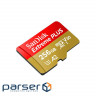 Карта пам'яті SANDISK microSDXC Extreme Plus 256GB UHS-I U3 V30 A2 Class 10 + SD (SDSQXBD-256G-GN6MA)