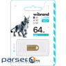 Флешка WIBRAND Lynx 64GB USB2.0 Gold (WI2.0/LY64M2G)