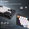 Бездротова механічна клавіатура GamePro MK160 QLAB Sakura Switch Black (MK160-B-QS-PRO)