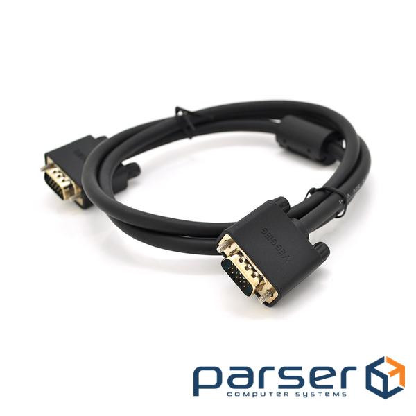 Кабель VEGGIEG VGA 1м Black (YT-VGA(M) (M)3+6VG-1) (YT-VGA(M)/(M)3+6VG-1)