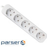 Подовжувач DEFENDER E518 White, 5 розеток, 1.8м (992290)