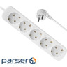 Подовжувач DEFENDER E518 White, 5 розеток, 1.8м (992290)
