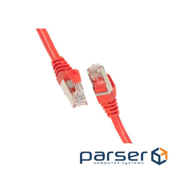 Патч-корд 2E Cat 6, S-FTP екран обплетена фольга, RJ45, 4Х 2 27AWG ,7/0.14 Cu, 1 (2E-PC6SFTPCOP-100RD)