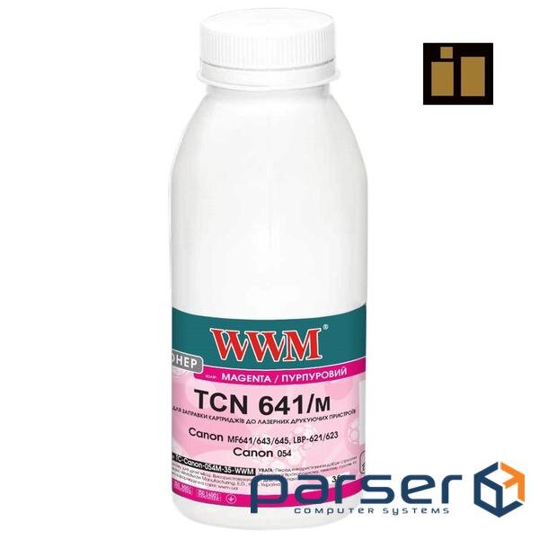 Тонер Canon MF641/643/645, LBP-621/623, Canon 054, 35г Magenta, ch WWM (TC-Canon-054M-35-WWM)