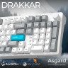Бездротова механічна клавіатура GamePro Asgard Drakkar (MK305WH)