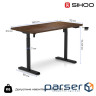 Комп"ютерний стіл Sihoo D05 Walnut/Black (D05-104/D05-107)
