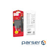 Зарядний пристрій HOCO CS11A USB + cable USB to Lightning black (6942007603560)